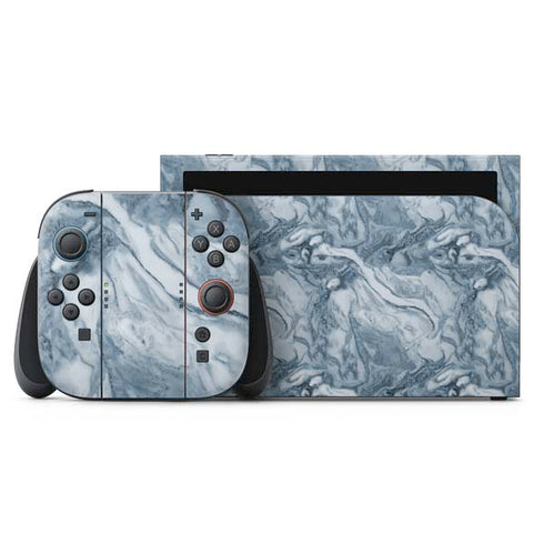 Ocean Blue Marble Nintendo Switch 2 (2025) with Joy-Con Skin
